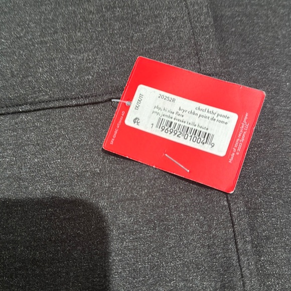 💎 Spanx 20252 The Perfect Pant, Hi-Rise Flare - Charcoal Heather - Picture 6 of 6